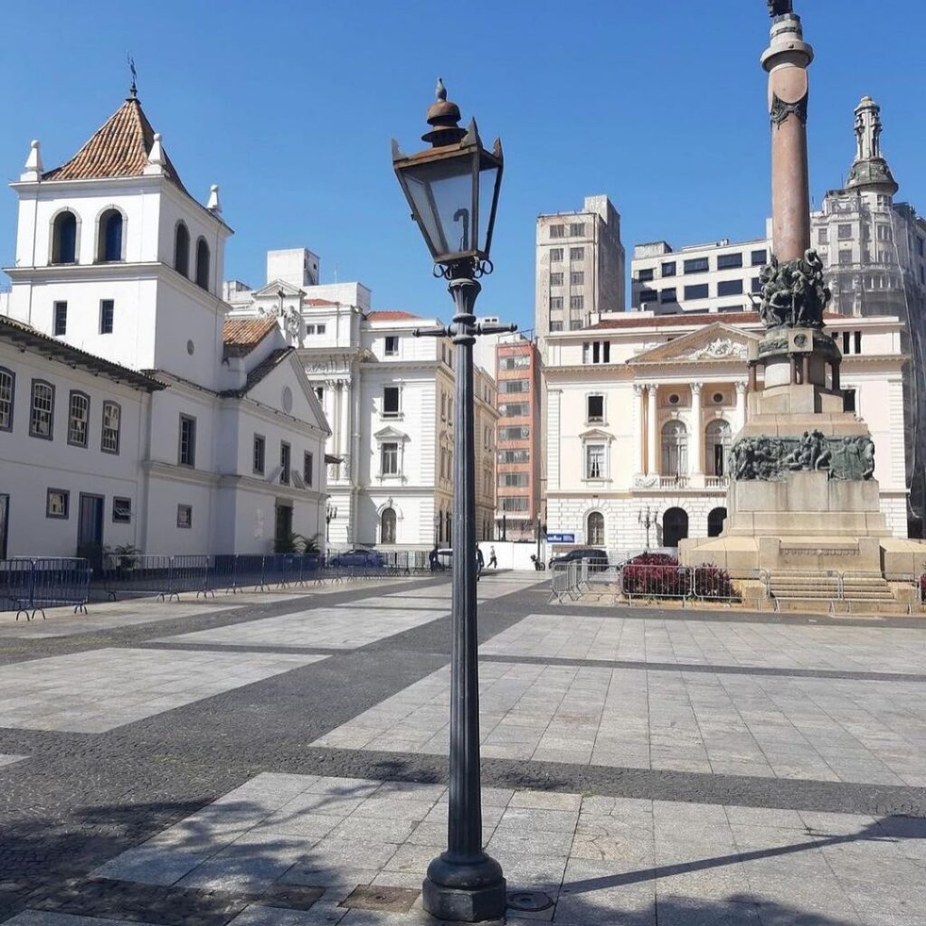 Fachada do Pateo do Collegio - dica de passeio em São Paulo